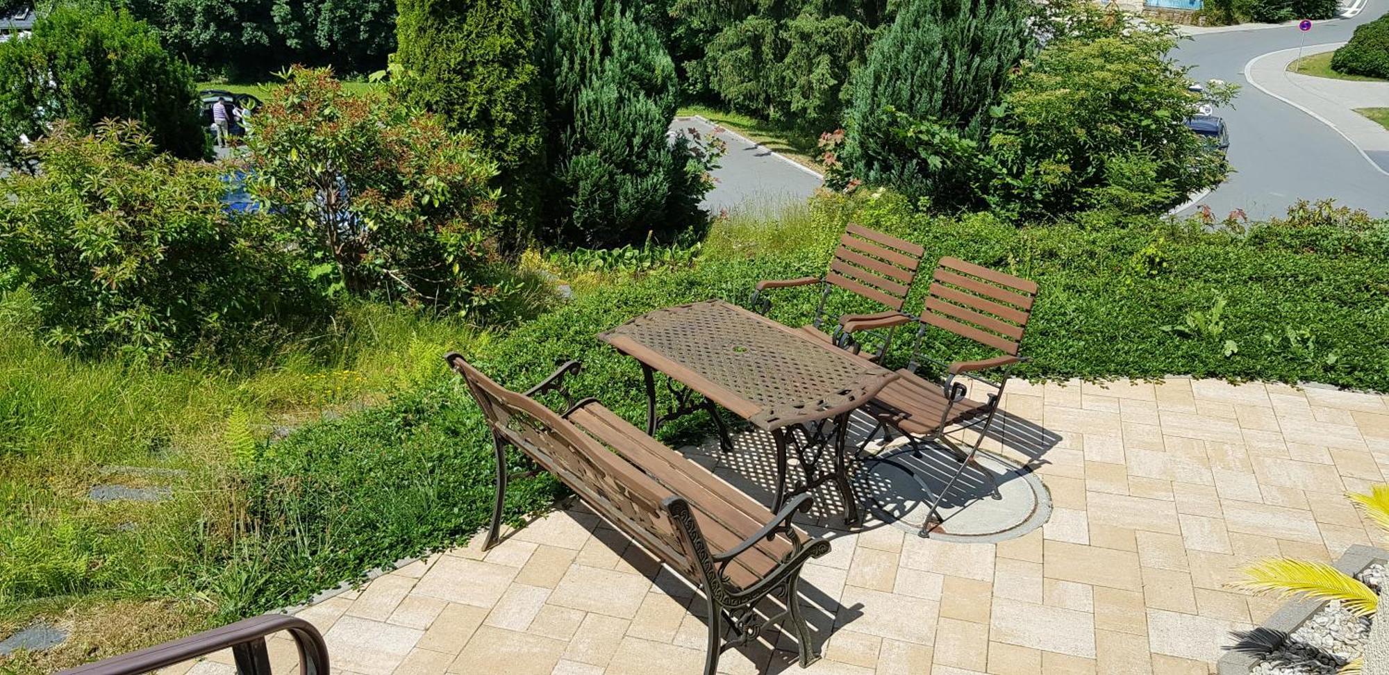 Villa Goldbrunnen Ferienwohnung 3 บัดเอลสเตอร์ ภายนอก รูปภาพ
